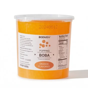 Popping Boba de Naranja (Orange)
